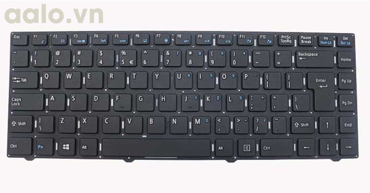 Bàn phím Laptop Acer One Z1401 C283 Z1401-C7EK - Keyboard Acer