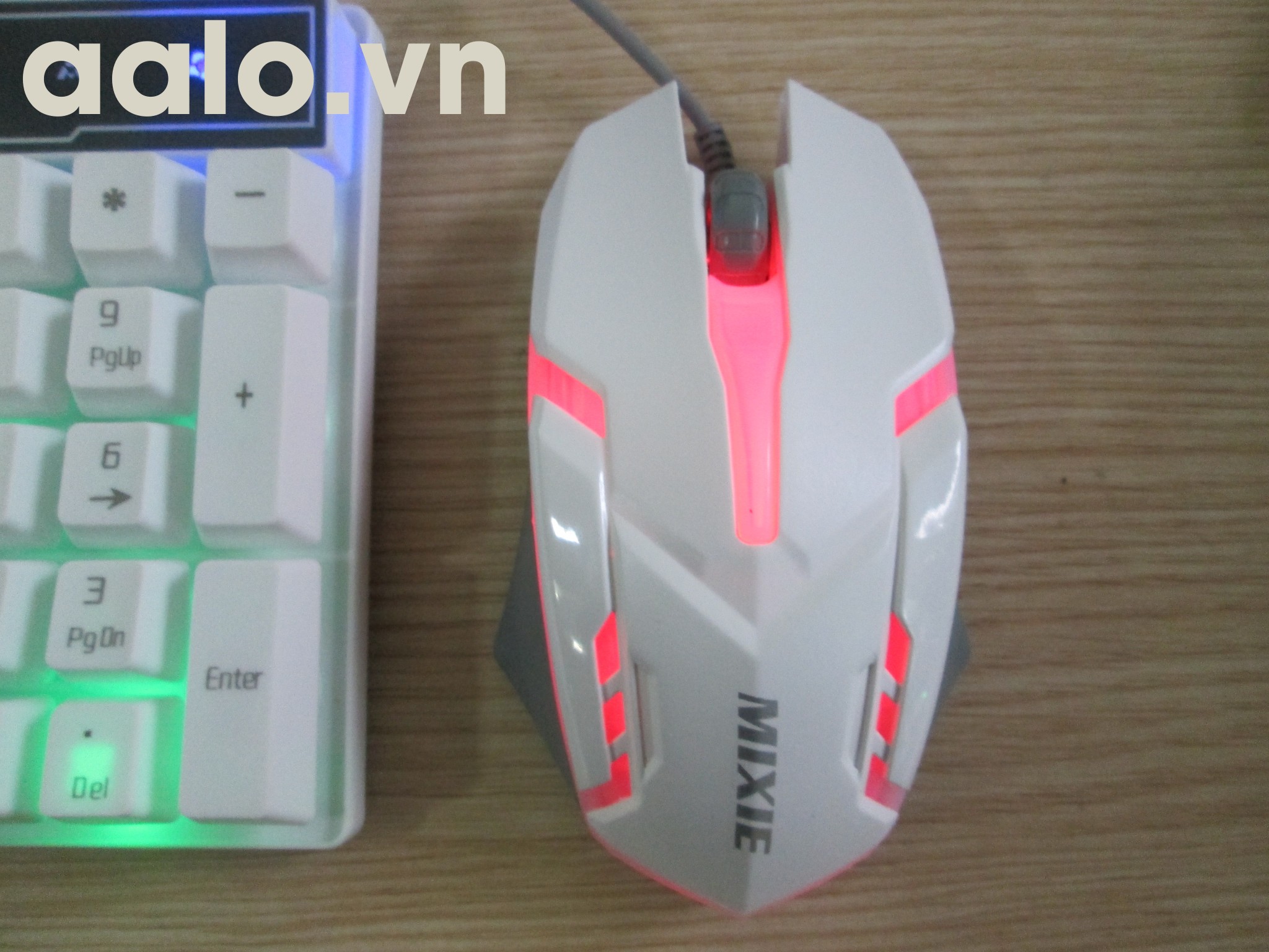 Bộ bàn phím giả cơ và chuột chuyên Game MIXIE X90 - Có led