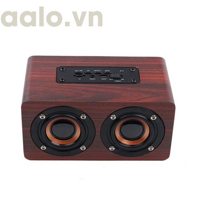 Loa Gỗ Bluetooth HIFI Super Bass Stereo speaker ADP-G4 - aalo.vn