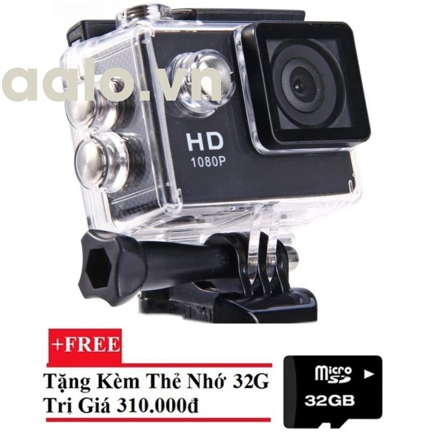 Camera Hành Trình Thể Thao Full 1080HD Camera Sport A9 ( tặng kèm thẻ nhớ 32GB) - aalo.vn