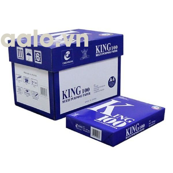 GIẤY A4 KING 100 70GSM - AALO.VN