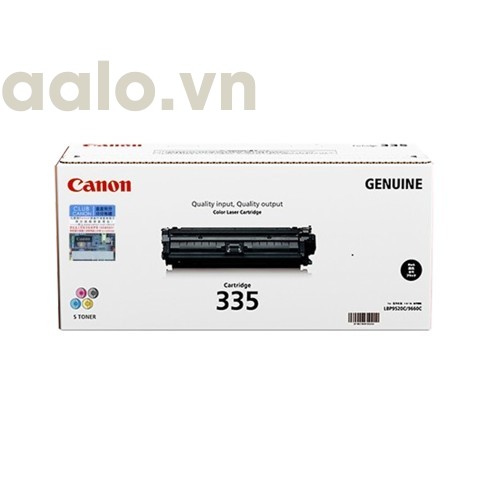 Hộp mực Canon 335 dùng cho máy in màu Canon ImageClass LBP841/842/843/9660/9520 (BK/C/Y/M) - aalo.vn
