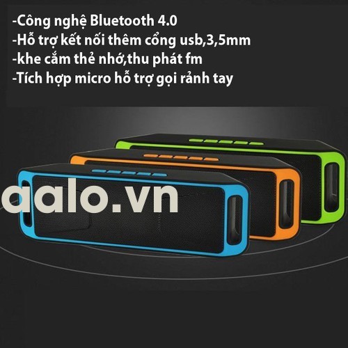  Loa di động Bluetooth SC208 - aalo.vn