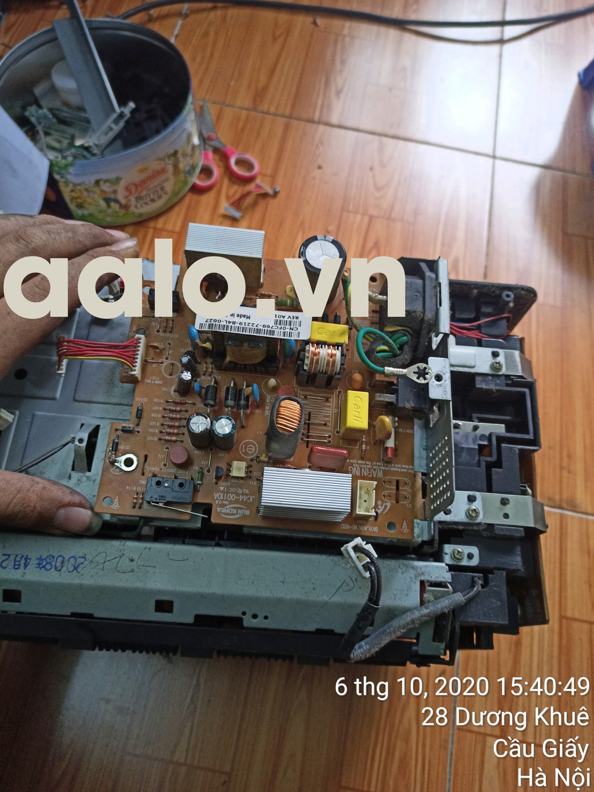 Sửa Máy In Samsung ML 1640 lỗi không lên nguồn - aalo.vn
